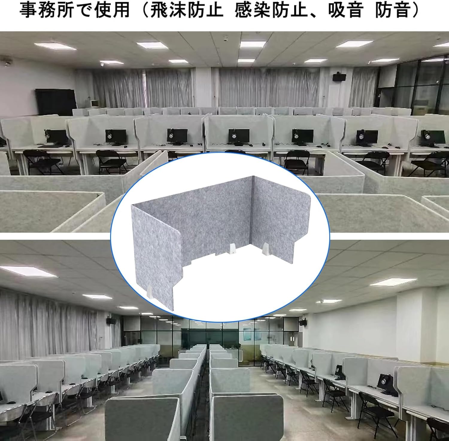 軽量ラタン 4連スクリーン ブルー 衝立 手作り 軽い カバー付き 【楽天